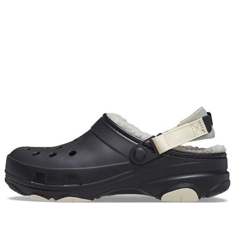 Crocs All Terrain Lined Clog 'Black White' 207936-001