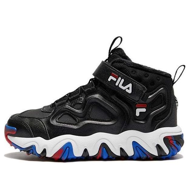 (GS) FILA Lifestyle High-Top Shoes 'Black White' K15B342991PBW