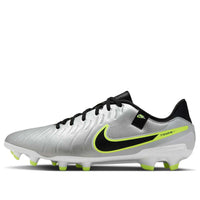 Nike Tiempo Legend 10 Academy MG 'Metallic Silver Volt' DV4337-001