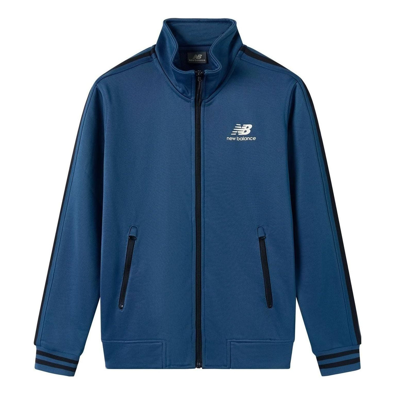 New Balance Athletics Fleece Jacket 'Blue' MD649023-NV