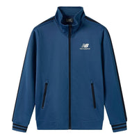 New Balance Athletics Fleece Jacket 'Blue' MD649023-NV