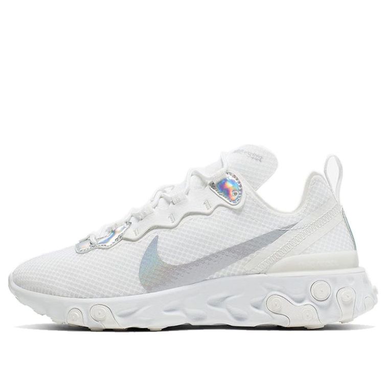 (WMNS) Nike React Element 55 'White Iridescent' CN0147-100