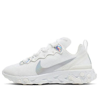 (WMNS) Nike React Element 55 'White Iridescent' CN0147-100