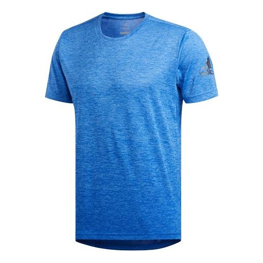 adidas FreeLift gradi Training Sports Short Sleeve Blue EC1088
