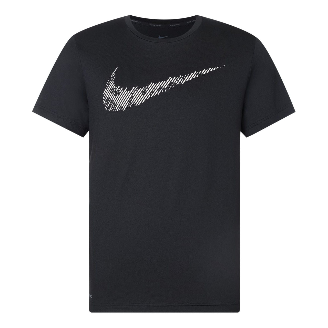 Nike Dri-Fit Printing Training Tops Short Sleeve Black CJ4634-010