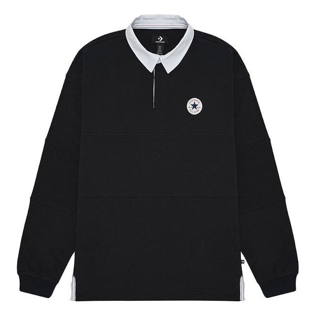 Converse All Star Long Sleeve Rugby 'Black' 10025229-A01