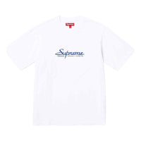 Supreme Contact S/S T-Shirt 'White Blue' SUP-SS24-169