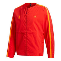adidas originals Casual Loose Sports Jacket Pink Red Fluorescence GJ5101
