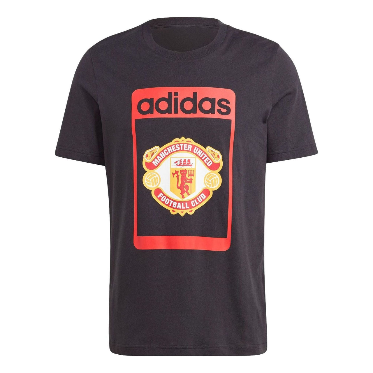 adidas originals Manchester United OG Graphic T-shirt 'Black' IP5551