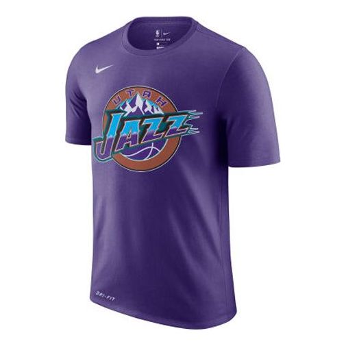 Nike Utah Jazz Dri-FIT NBA Short Sleeve Purple AT2475-547