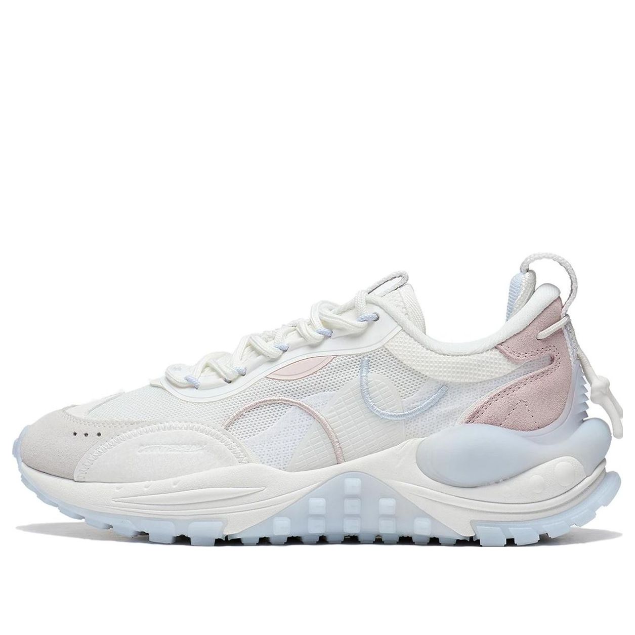 (WMNS) Li-Ning Counterflow Startrails 'White Light Blue' AGLT074-1