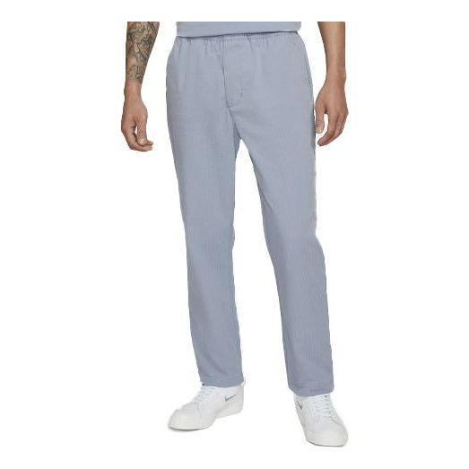 Nike SB Skateboard Solid Color Casual Breathable Skateboard Long Pants Light Blue DC1371-493