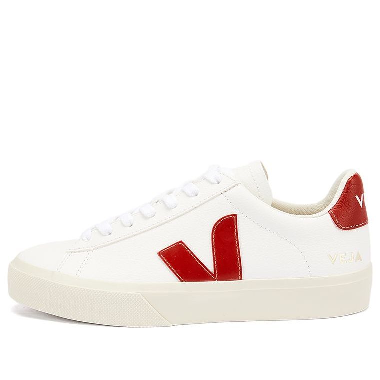 Veja Campo Lace-Up 'White Red' CP052615