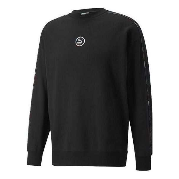 PUMA Small Logo Long Sleeve T-Shirt 'Black' 535382-01