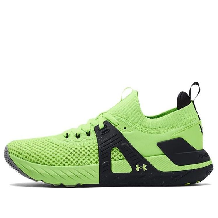 Under Armour Project Rock 4 Training Shoes 'Quirky Lime' 3023695-303