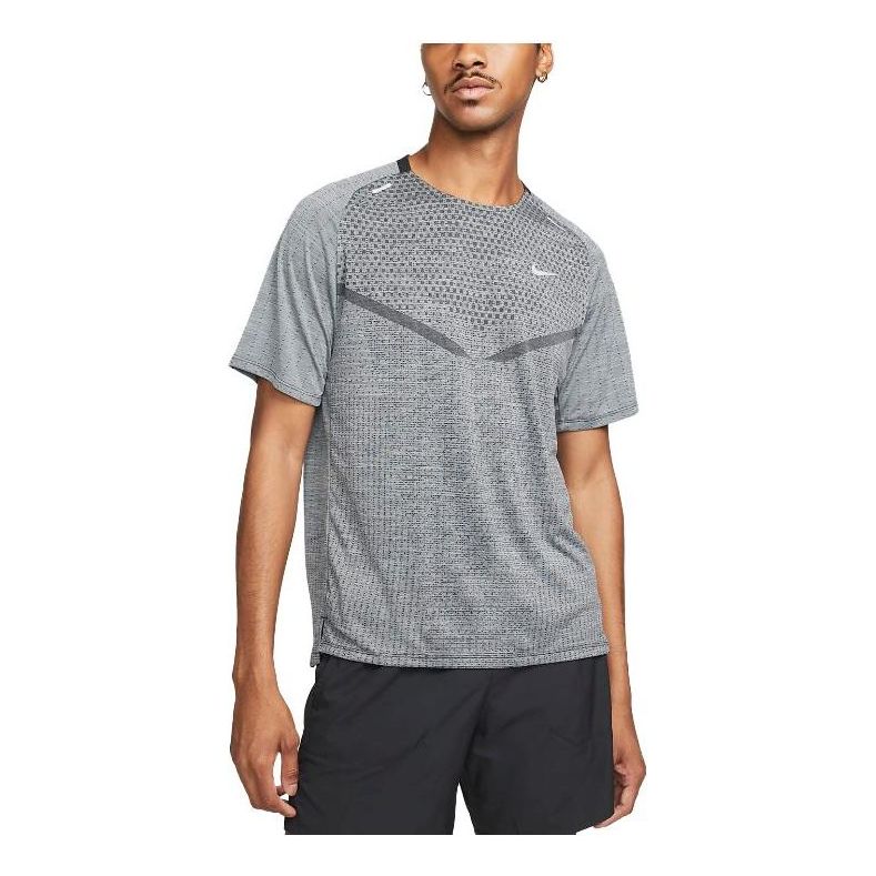 Nike Tech Knit Ultra Short-Sleeve 'Grey' DM4753-010
