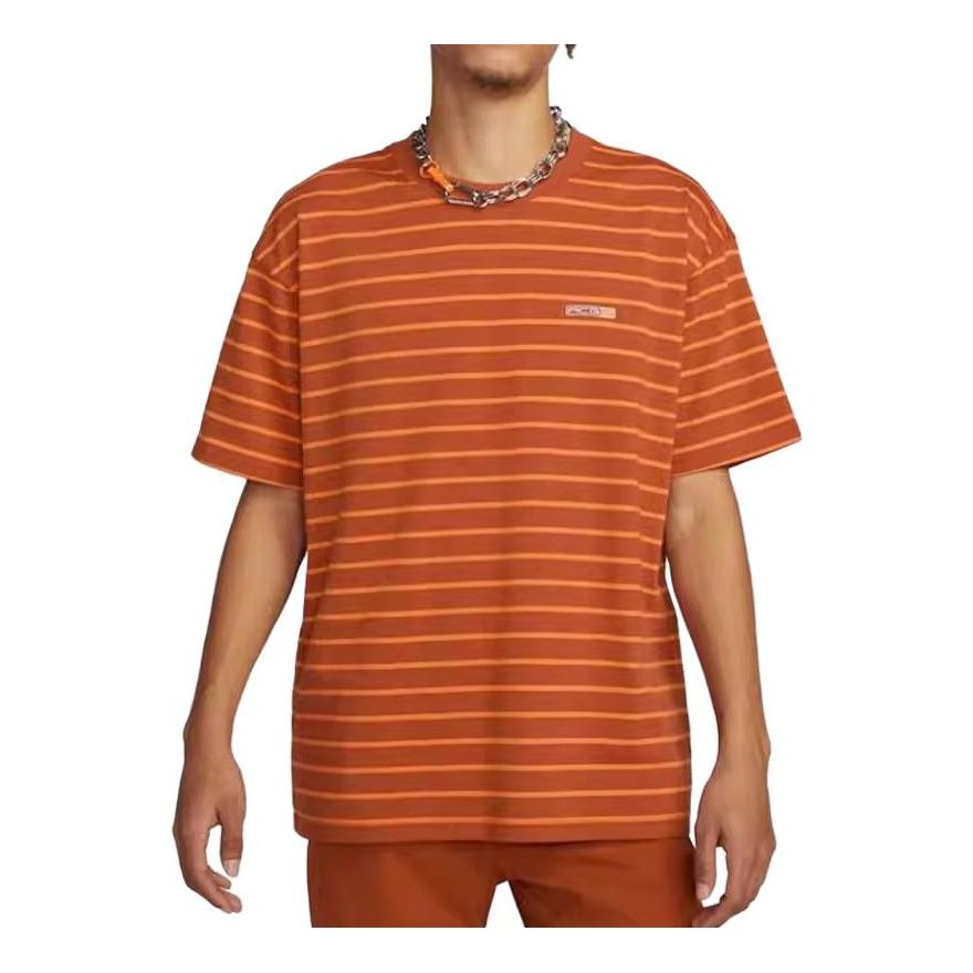 Nike ACG Stripe T-Shirt 'Orange' FB8130-246