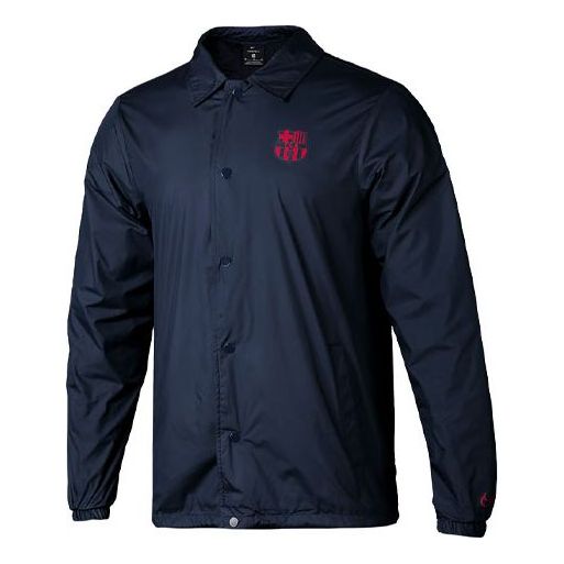Nike FCB Men's NK SB Skateboard SHLD JKT Jacket COACH CRE AT4467-451