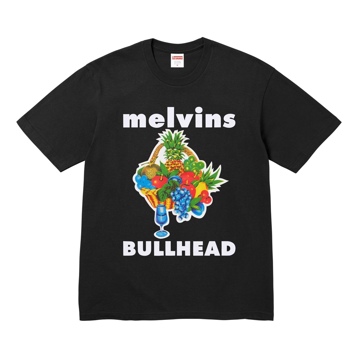 Supreme x Melvins BULLHEAD T-Shirt 'Black White' SUP-SS24-220