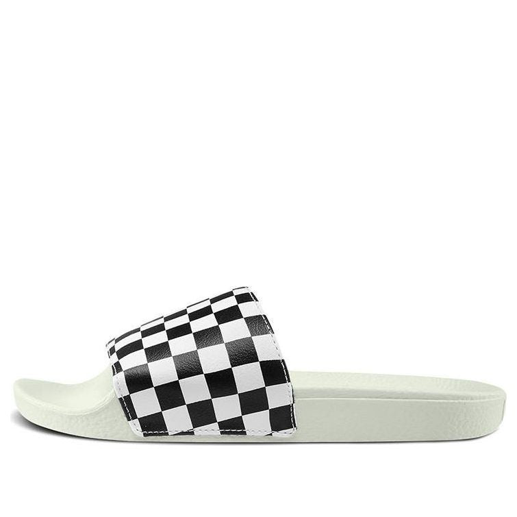 (WMNS) Vans Slide-On 'Checkerboard - White Black' VN0004LG27K