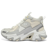 (WMNS) Skechers HighTop Versatile Comfort ShockAbsorbent Shoes 'Beige Grey' 896274-GYMT