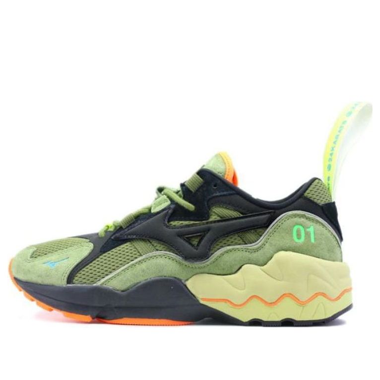 Mizuno Wave Rider 'Olive Green Orange' D1GD203135