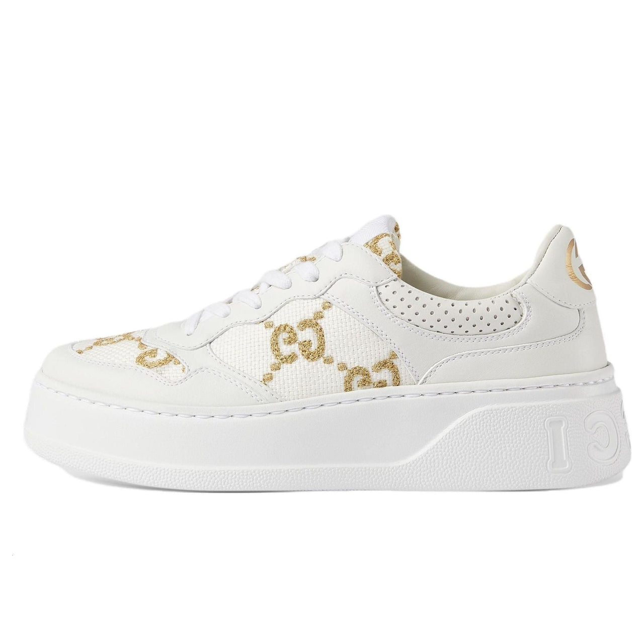 (WMNS) Gucci GG Sneaker 'White Leather' 670408-AACXG-9059