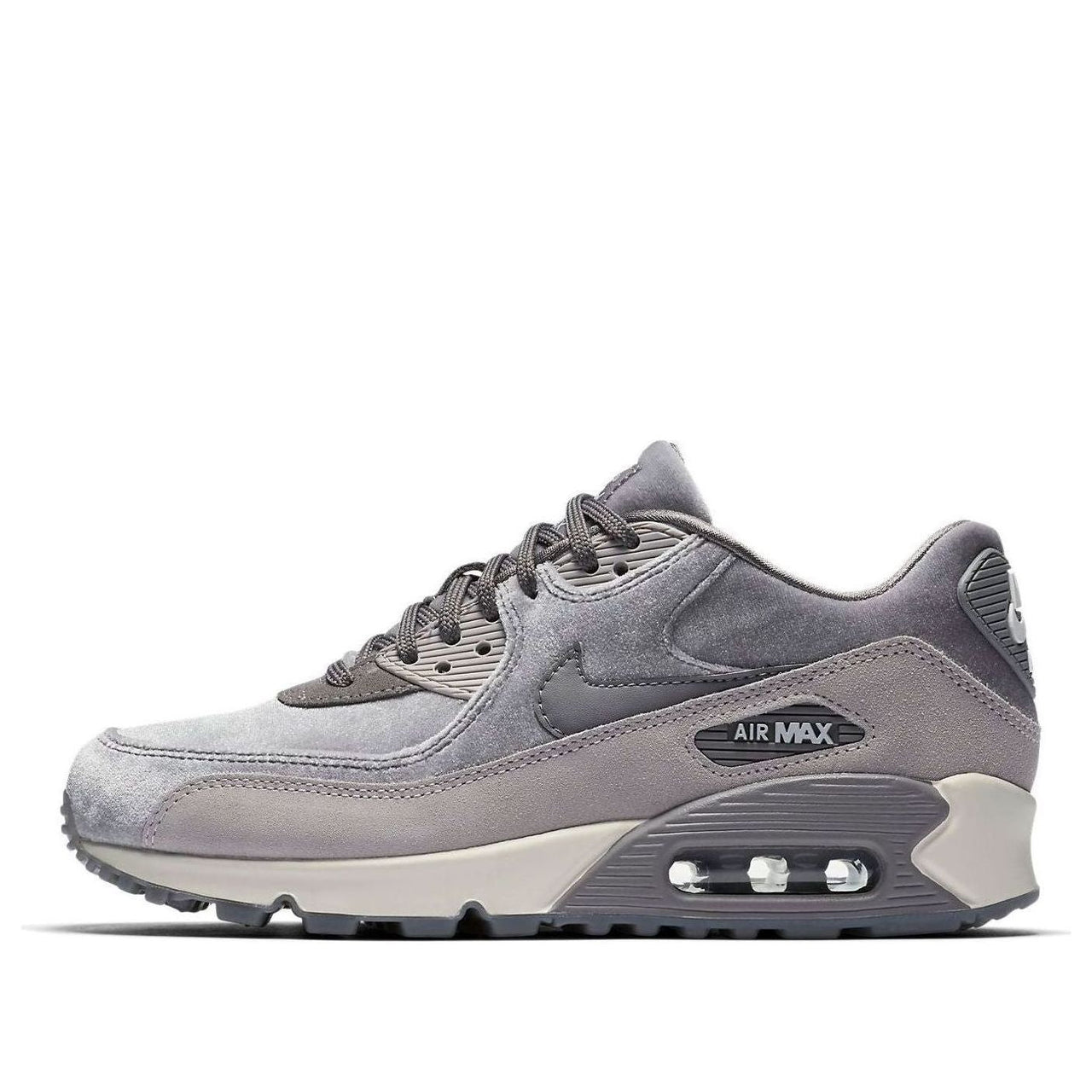 (WMNS) Nike Air Max 90 Deluxe 'Gunsmoke' 898512-007