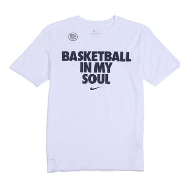 Nike Basketball Word Sports Short Sleeve White BQ3646-100