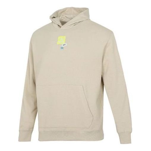 PUMA Oversize Trend Graphic Logo Hoodie 'Beige' 536061-64