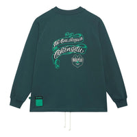 Li-Ning BadFive Graphic Sweatshirt 'Green' AWDSJ07-2