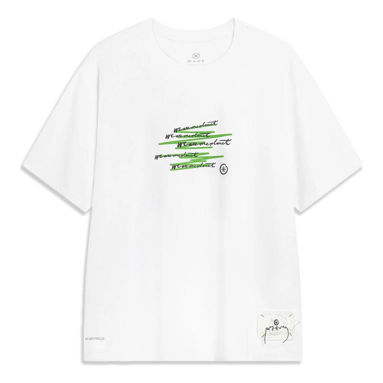 Li-Ning x Salventius Way Of Wade Graphic T-shirt 'White' AHST339-2