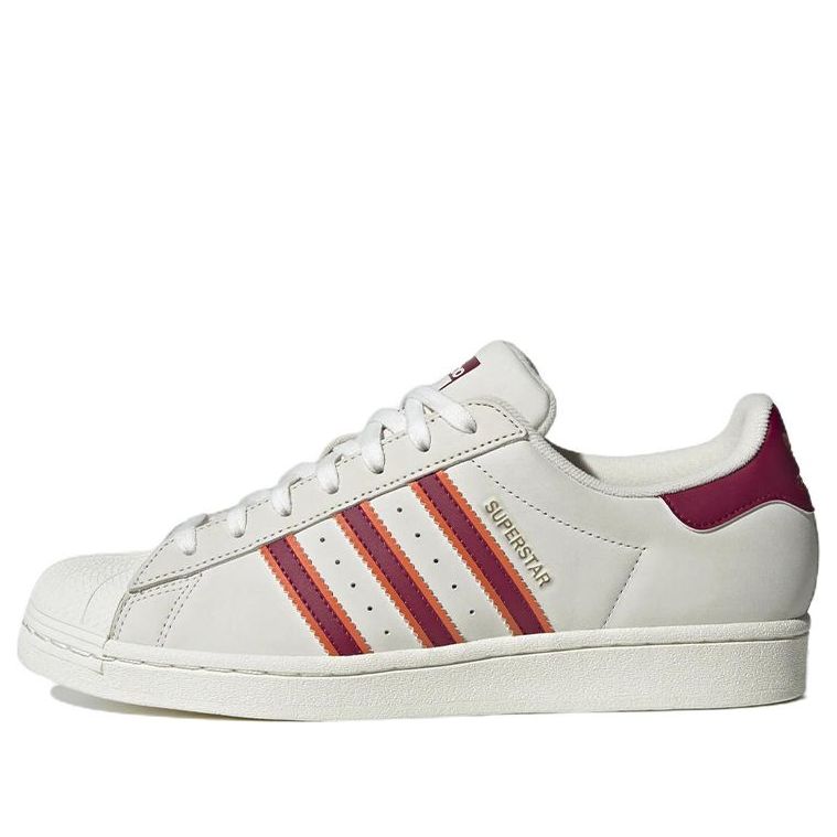 adidas originals Superstar 'White Red Orange' HQ8867