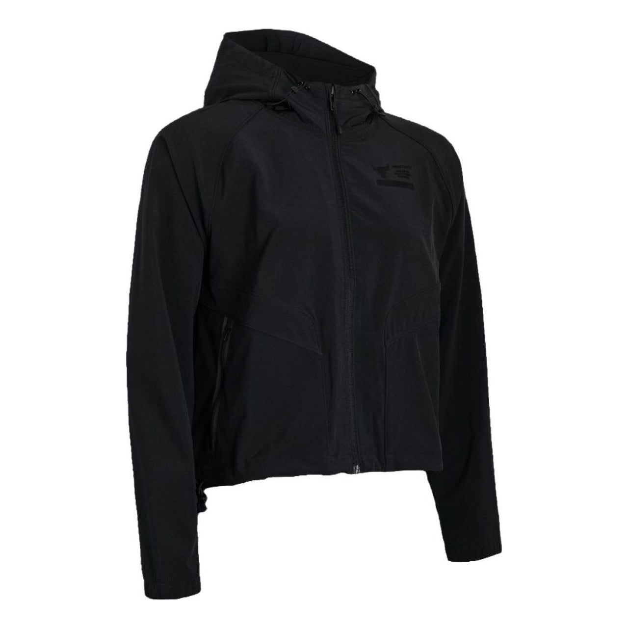 (WMNS) Under Armour Project Rock Unstoppable Hooded Jacket 'Black' 1380183-001
