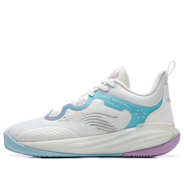 ANTA Basketball Shoes 'White Blue Purple' 112221604Q-6