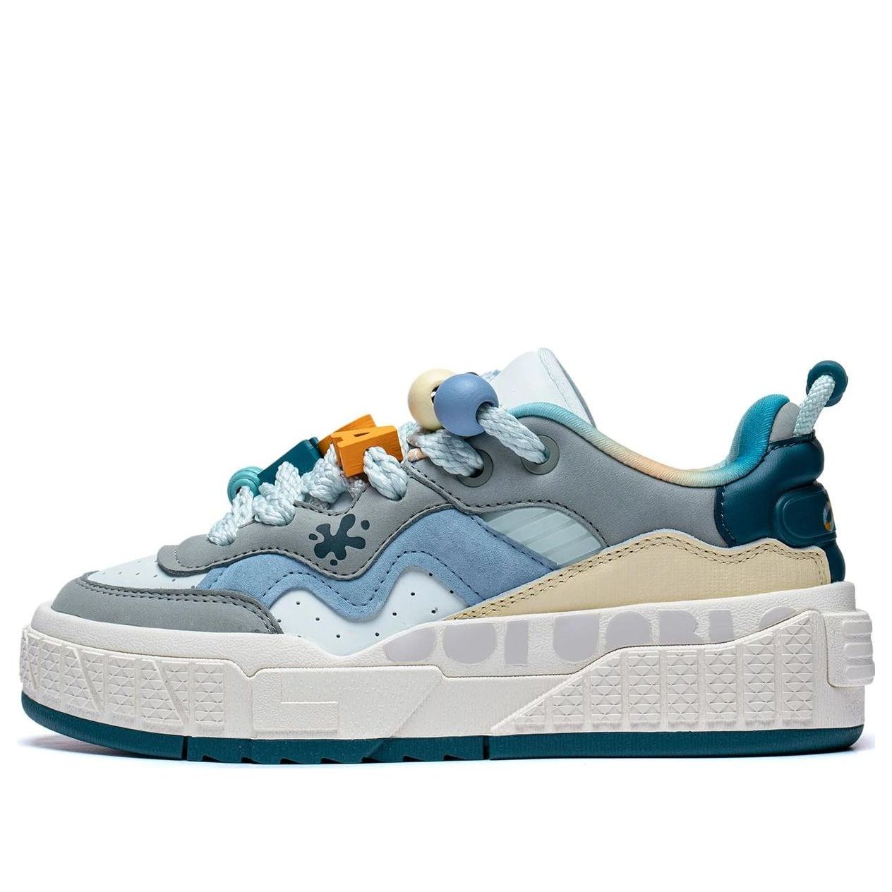 (WMNS) Li-Ning 001 Unblock x Disney Skate Shoes 'Blue Grey Teal' AGCT096-4