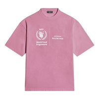 Balenciaga x WFP T-Shirt Medium Fit 'Pink' 612966THV845621