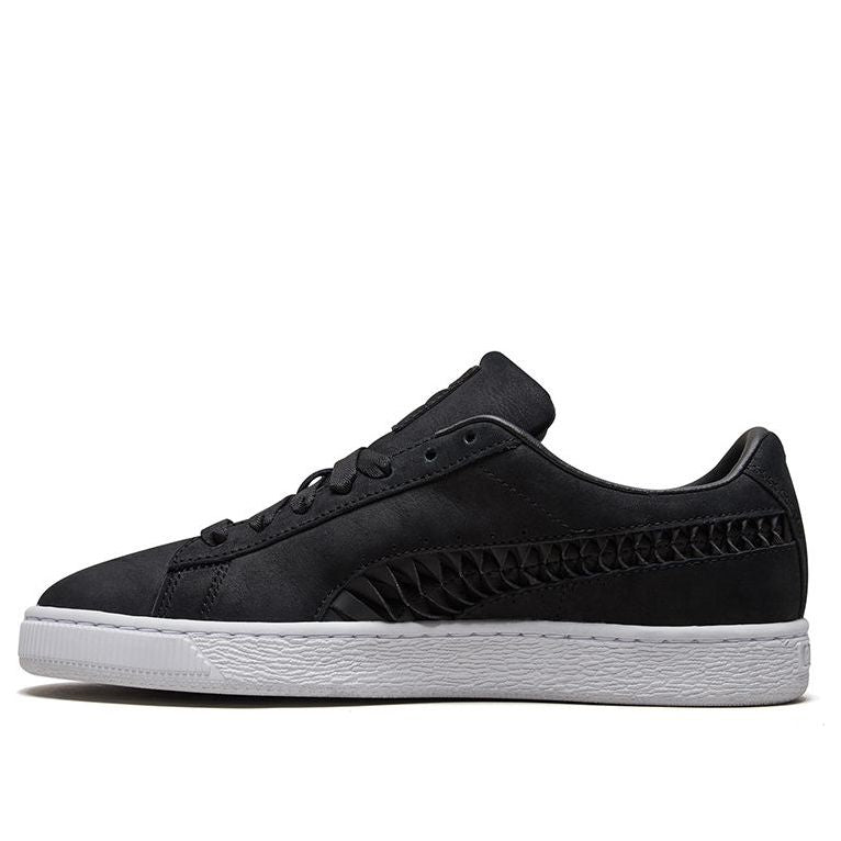 (WMNS) PUMA Basket Black 369318-01