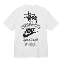 Nike x Stssy The Wide World Tribe TShirt (Asia Sizing) 'White' DV1775-100