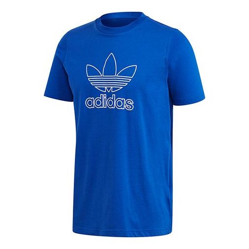adidas originals Trefoil Logo Short Sleeve Blue GF4098