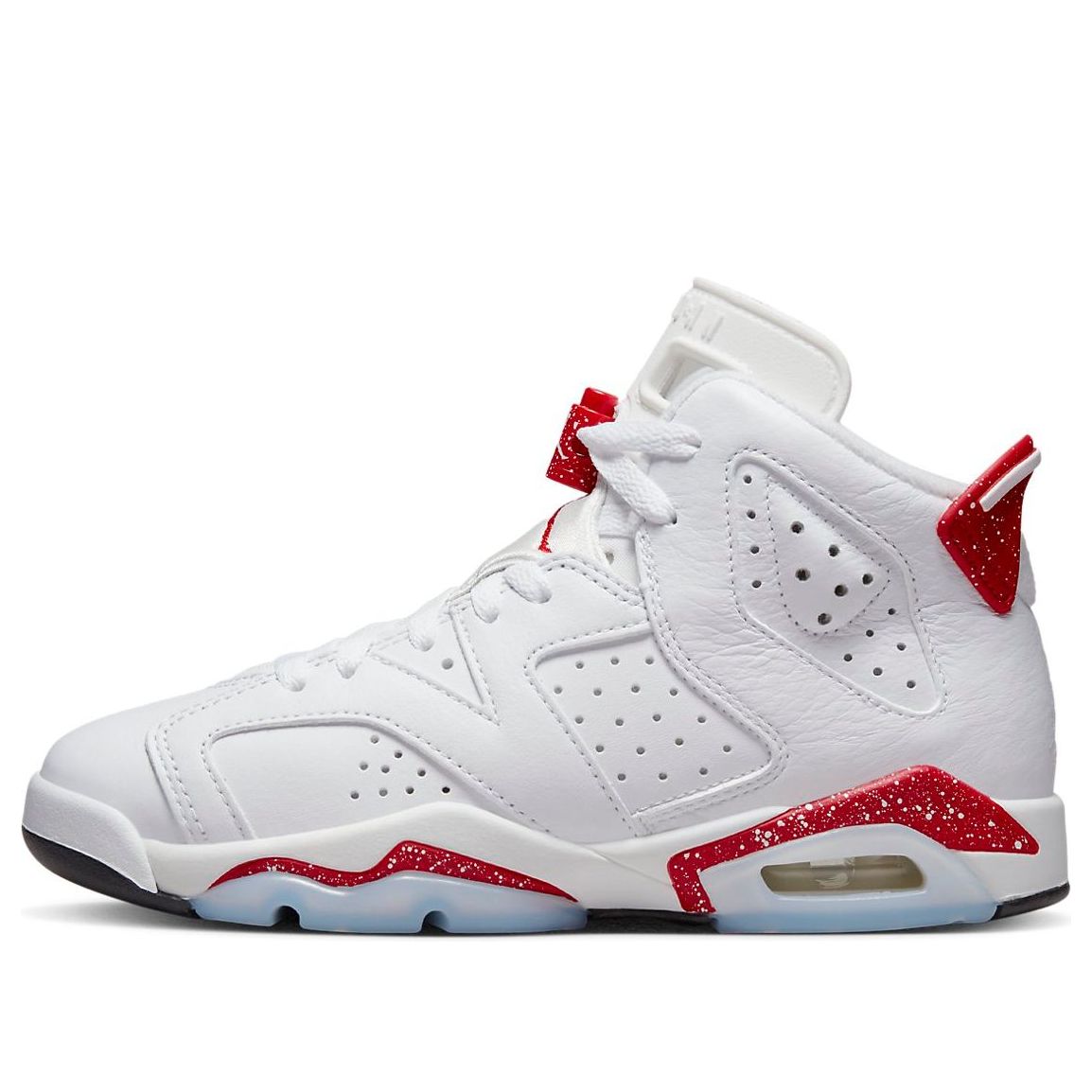 (GS) Air Jordan 6 Retro 'Red Oreo' 384665-162