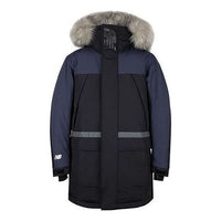 New Balance Warm Winter Down Parka 'Black Blue' NP943041-BK