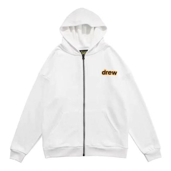 Drew House Sherman Drew Zip-Up Hoodie 'Off White ' DR-SS20-66