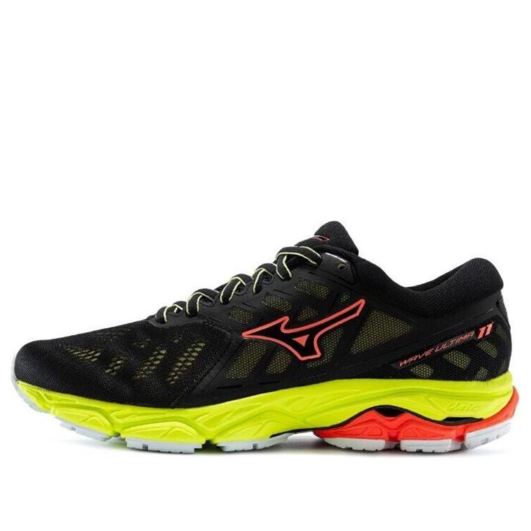 (WMNS) Mizuno Ultima 11 Black/Yellow J1GD190909