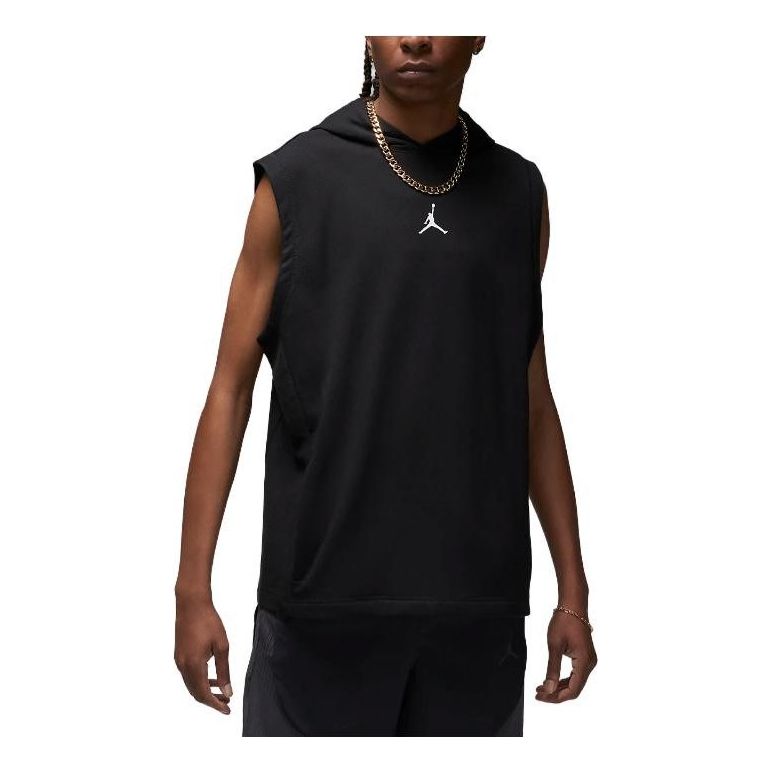 Air Jordan Dri-FIT Sport Fleece Sleeveless Hoodie 'Black' DZ0572-010