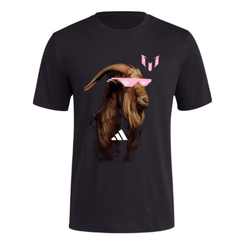 adidas Sunny GOAT Graphic Tee 'Black' JF4297