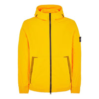 STONE ISLAND Logo Patch Hooded Zip-Up Jacket 'Yellow' 7715Q0122-V0030