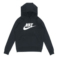 (WMNS) AS W Nike Sportswear ESSNTL Hoodie PO Black BV4127-010