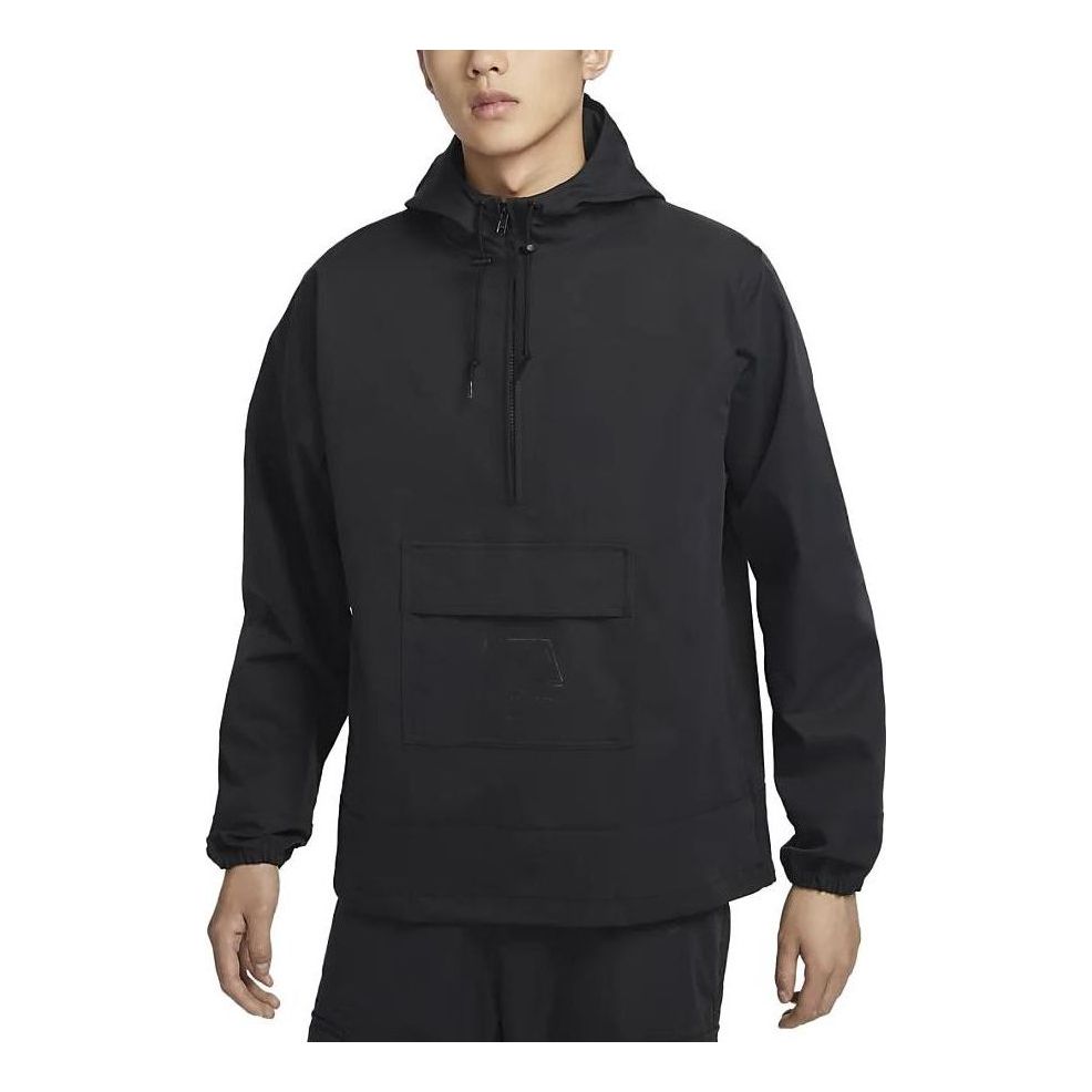Nike Unscripted Repel Anorak Golf Jacket 'Black' FN8258-010