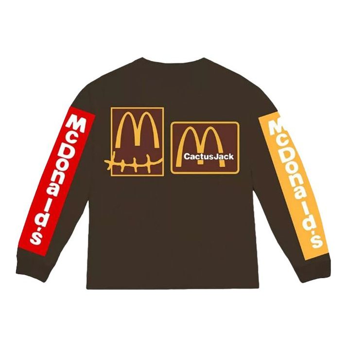 Travis Scott x CPFM 4 CJ Souvenir L/S T-Shirt 'Brown' TC-281
